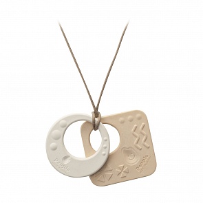 Украшение-прорезыватель Мотти с двумя кулонами, японская версия (People, KM023)